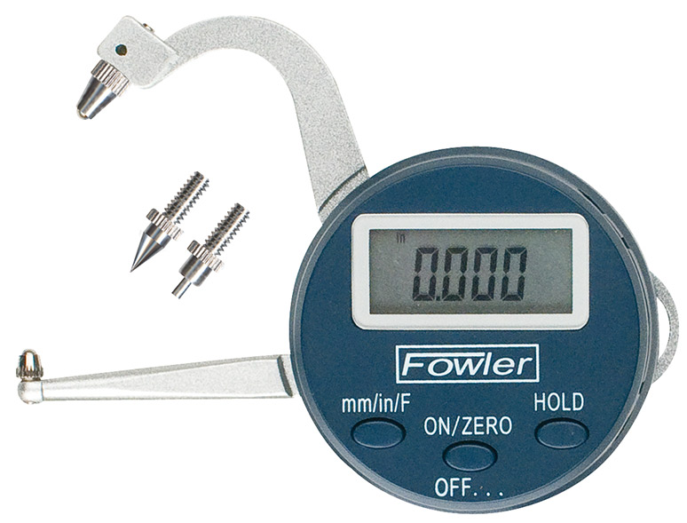 Fowler 01”/25mm XtraValue Digital Thickness Gage Capstone Calibration