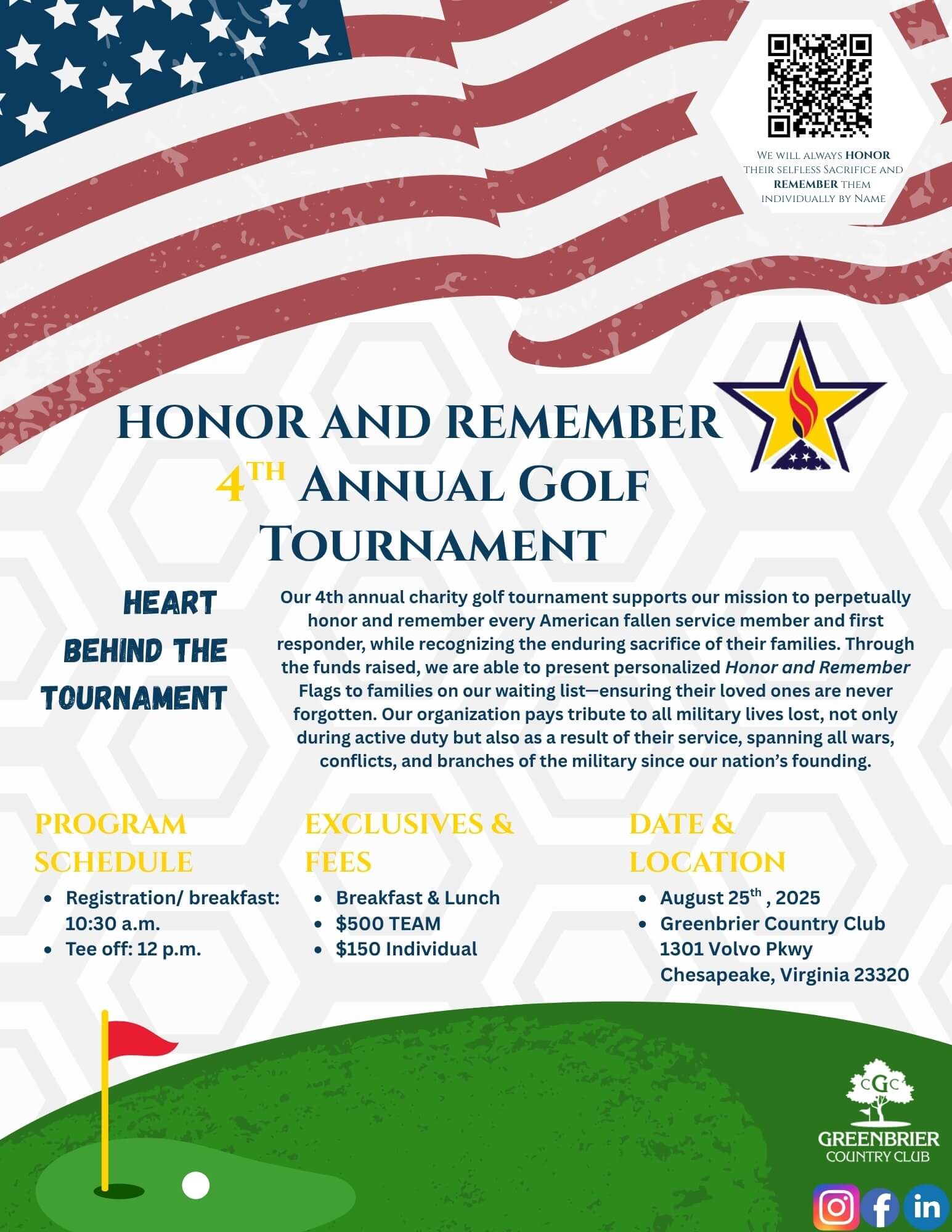 Golf Tournament Sponsor 1
